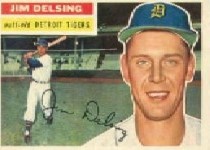 1956 Topps      338     Jim Delsing